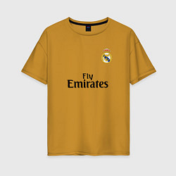 Женская футболка оверсайз Real Madrid: Fly Emirates