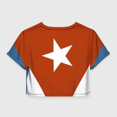 Женский топ Куба / 3D-принт – фото 2