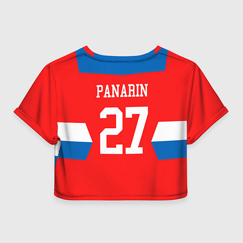 Женский топ Сборная РФ: #27 PANARIN / 3D-принт – фото 2