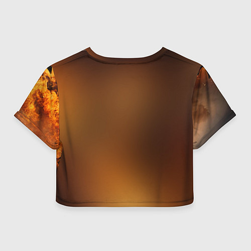 Женский топ Nevermore Hell / 3D-принт – фото 2