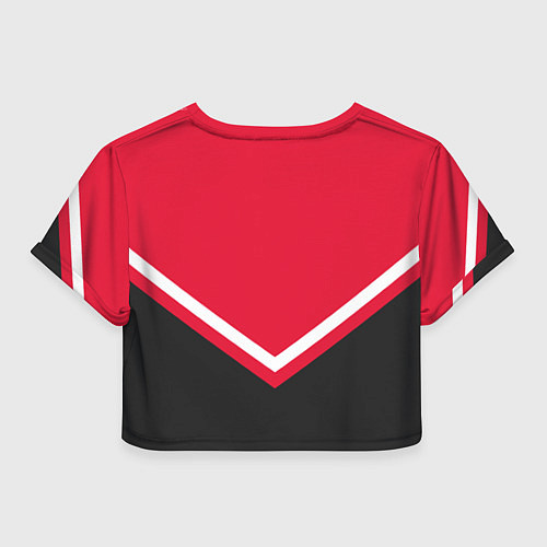 Женский топ NHL: Carolina Hurricanes / 3D-принт – фото 2