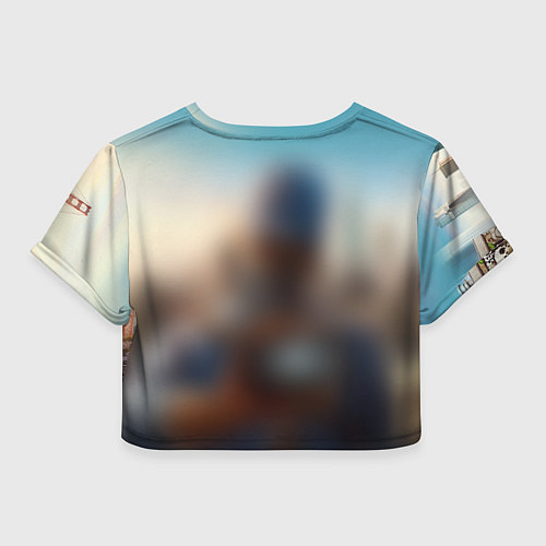 Женский топ Watch Dogs 2 / 3D-принт – фото 2