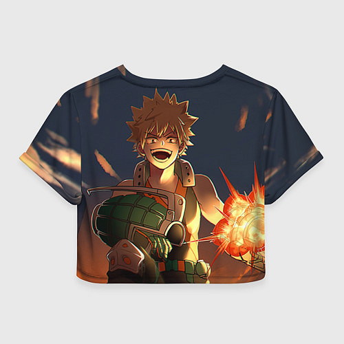 Женский топ Моя геройская академия / 3D-принт – фото 2