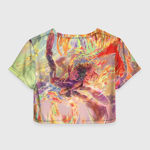 Женский топ Моя геройская академия / 3D-принт – фото 2