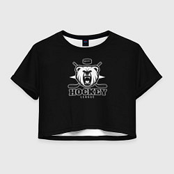 Женский топ Bear hockey