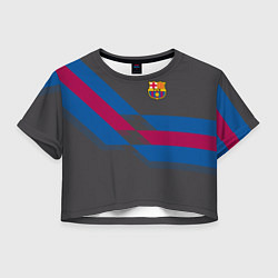 Женский топ Barcelona FC: Dark style