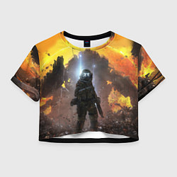 Женский топ Titanfall: Robots War