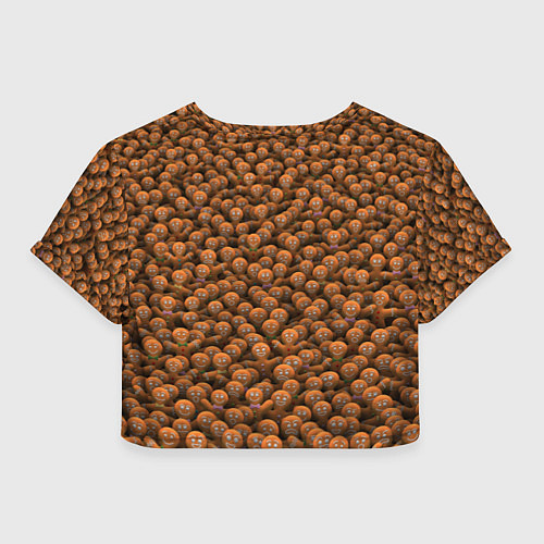 Женский топ Имбирные печеньки / 3D-принт – фото 2