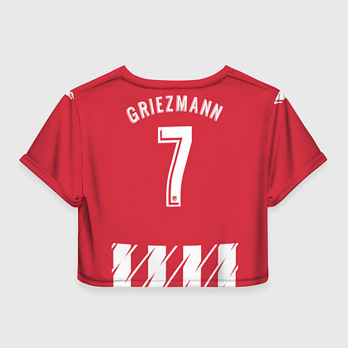 Женский топ Atletico Madrid FC: Grizman Home 17/18 / 3D-принт – фото 2