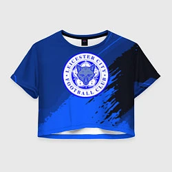 Женский топ FC Leicester: Abstract style
