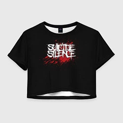 Женский топ Suicide Silence Blood