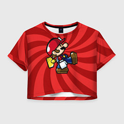 Женский топ Super Mario: Red Illusion