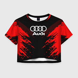 Женский топ Audi: Red Anger