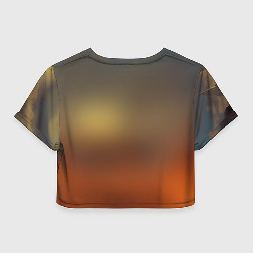 Женский топ Linage II: Fire Dragon / 3D-принт – фото 2