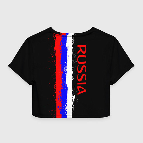 Женский топ Black Russia / 3D-принт – фото 2