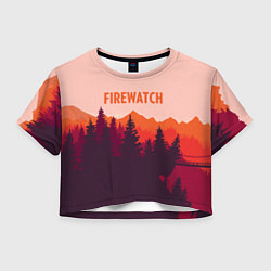 Женский топ Firewatch: Orange Style