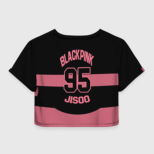 Женский топ Black Pink: Jisoo 95 / 3D-принт – фото 2