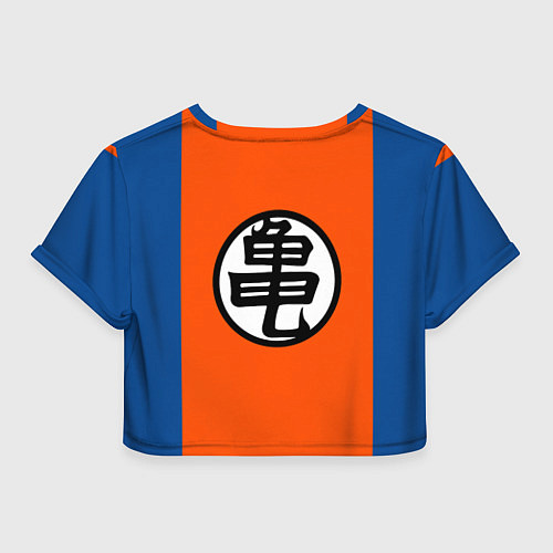 Женский топ DBZ: Kame Senin Kanji Emblem / 3D-принт – фото 2