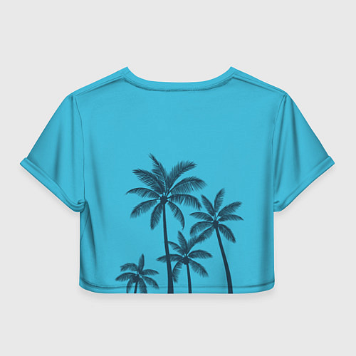 Женский топ Good vibes only / 3D-принт – фото 2