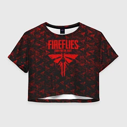 Женский топ Fireflies: Red Logo
