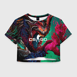 Женский топ CS GO hyper beast skin