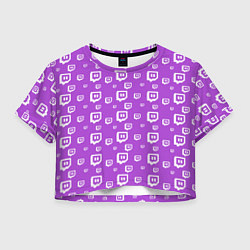 Женский топ Twitch: Violet Pattern