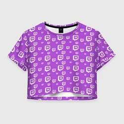 Женский топ Twitch: Violet Pattern