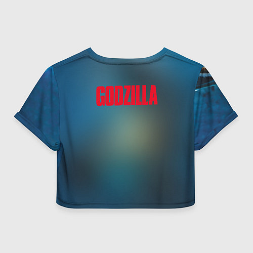 Женский топ Godzilla Rage / 3D-принт – фото 2
