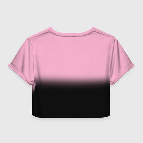 Женский топ Blackpink - розово-черный / 3D-принт – фото 2
