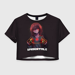 Женский топ Undertale - Чара: mercy