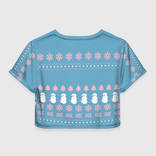 Женский топ Pornhub - christmas sweater / 3D-принт – фото 2