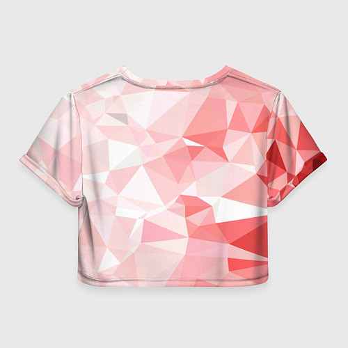 Женский топ Pink abstraction / 3D-принт – фото 2