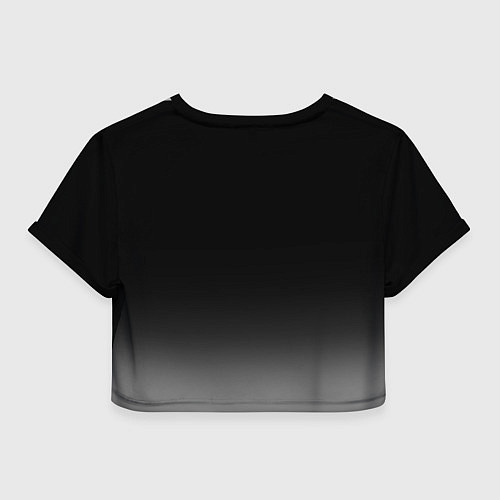 Женский топ Rebel hard music / 3D-принт – фото 2