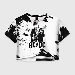 Женский топ ACDC