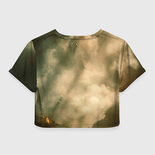 Женский топ Sabaton / 3D-принт – фото 2