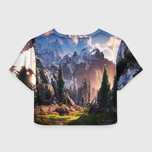 Женский топ Horizon Zero Dawn / 3D-принт – фото 2