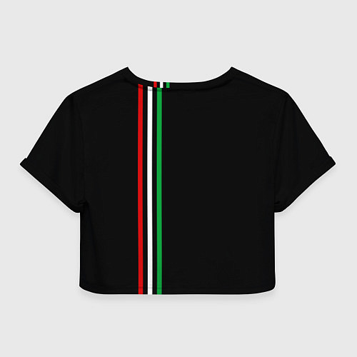 Женский топ JUVENTUS / 3D-принт – фото 2