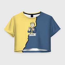 Женский топ Fallout logo boy