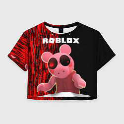 Женский топ Roblox Piggy