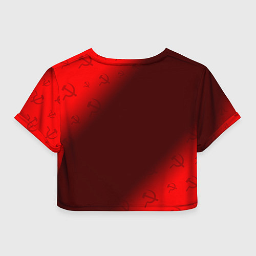 Женский топ СССР USSR / 3D-принт – фото 2