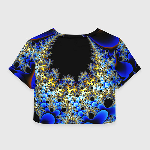Женский топ Фрактальная материя l Fractal / 3D-принт – фото 2