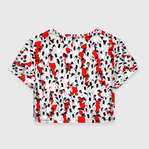 Женский топ Haunted Family / 3D-принт – фото 2