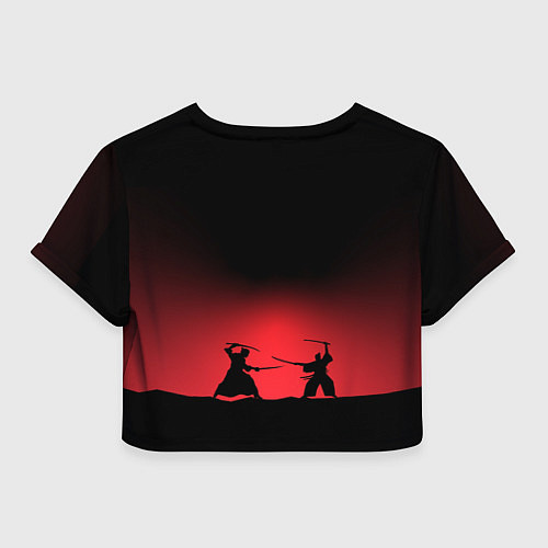 Женский топ Путь самурая / 3D-принт – фото 2