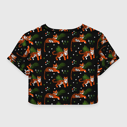 Женский топ Tigers / 3D-принт – фото 2