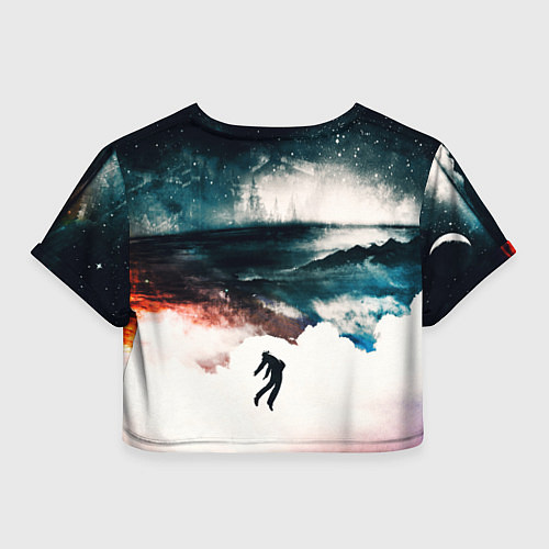 Женский топ КОСМОС / 3D-принт – фото 2