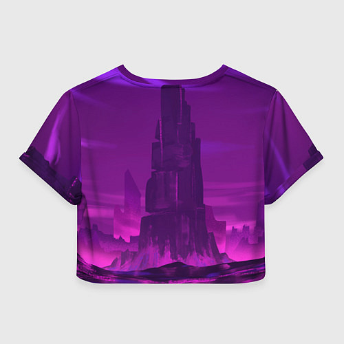 Женский топ Обещанный Неверленд / 3D-принт – фото 2