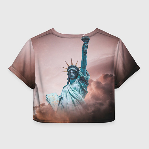 Женский топ Статуя свободы / 3D-принт – фото 2