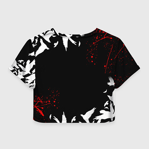 Женский топ HAIKYU ВОЛЕЙБОЛ / 3D-принт – фото 2