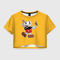 Женский топ CUPHEAD КАПХЕД