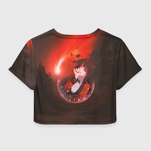 Женский топ Kakegurui Yumeko Jabami art / 3D-принт – фото 2